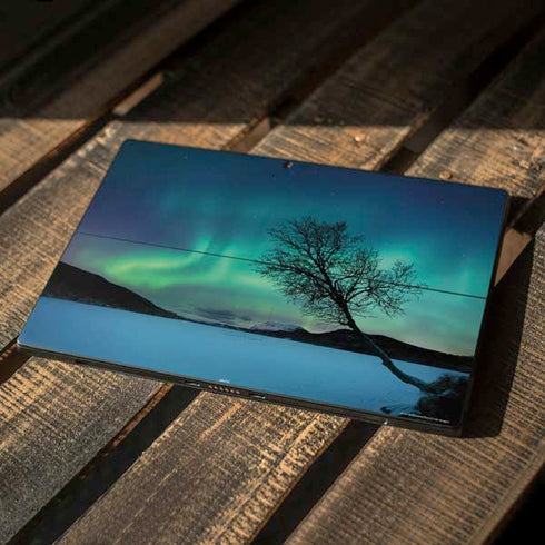 StockTrek Aurora Borealis over a lake in Norway Surface Pro 6 Skin