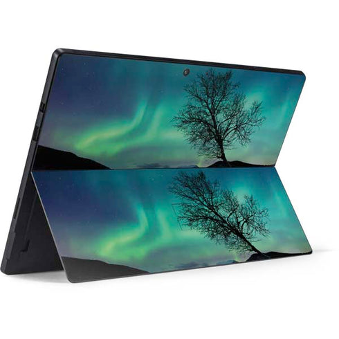 StockTrek Aurora Borealis over a lake in Norway Surface Pro 7 Skin