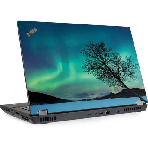 StockTrek Aurora Borealis over a lake in Norway Lenovo ThinkPad Skin