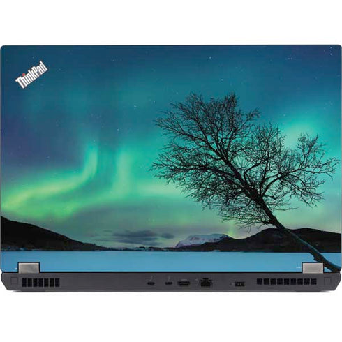 StockTrek Aurora Borealis over a lake in Norway Lenovo ThinkPad Skin
