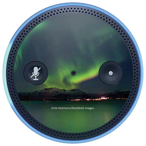 StockTrek Aurora Borealis Over Tjeldsundet in Norway Amazon Echo Skin