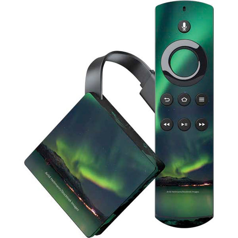 StockTrek Aurora Borealis Over Tjeldsundet in Norway Amazon Fire TV Skin