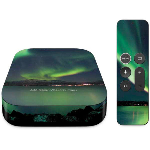 StockTrek Aurora Borealis Over Tjeldsundet in Norway Apple TV Skin