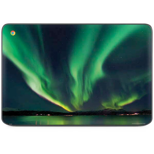StockTrek Aurora Borealis Over Tjeldsundet in Norway HP Chromebook Skin