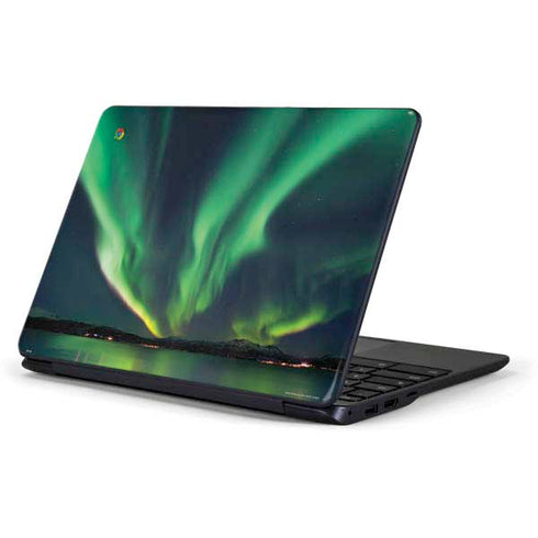 StockTrek Aurora Borealis Over Tjeldsundet in Norway Samsung Chromebook Skin