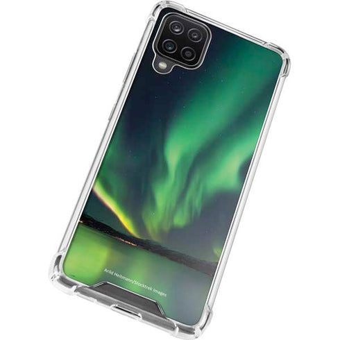 StockTrek Aurora Borealis Over Tjeldsundet in Norway Galaxy A12 Clear Case