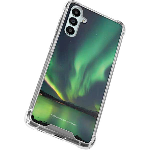 StockTrek Aurora Borealis Over Tjeldsundet in Norway Galaxy A15 5G Clear Case