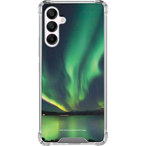 StockTrek Aurora Borealis Over Tjeldsundet in Norway Galaxy A16 5G Clear Case