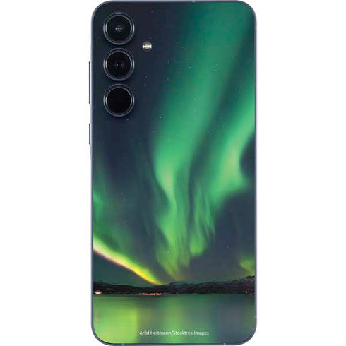 StockTrek Aurora Borealis Over Tjeldsundet in Norway Galaxy A35 5G Skin