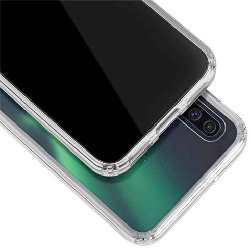 StockTrek Aurora Borealis Over Tjeldsundet in Norway Galaxy A50 Clear Case