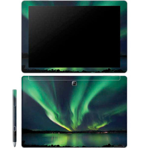 StockTrek Aurora Borealis Over Tjeldsundet in Norway Galaxy Book 12in Skin