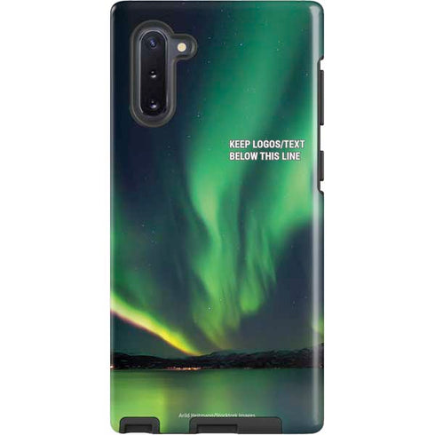 StockTrek Aurora Borealis Over Tjeldsundet in Norway Galaxy Note 10 Pro Case