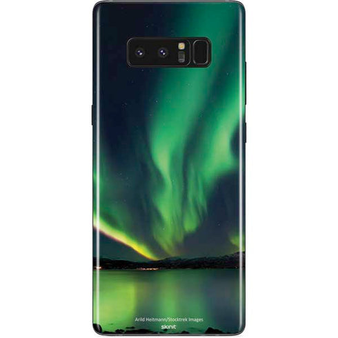 StockTrek Aurora Borealis Over Tjeldsundet in Norway Galaxy Note 8 Skin