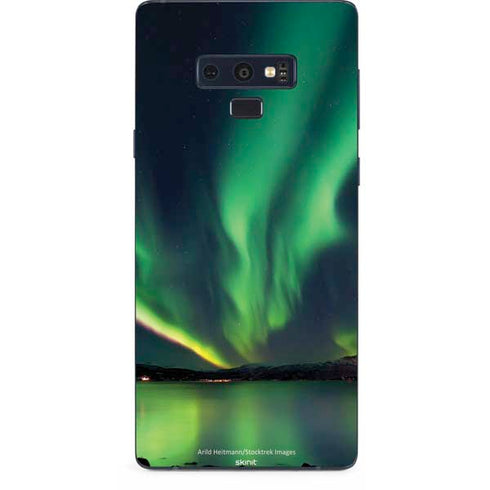StockTrek Aurora Borealis Over Tjeldsundet in Norway Galaxy Note 9 Skin