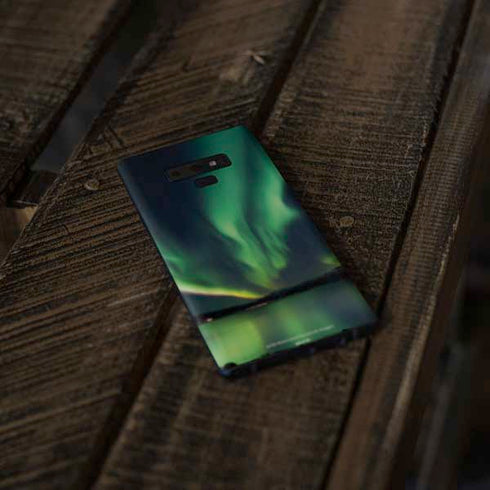 StockTrek Aurora Borealis Over Tjeldsundet in Norway Galaxy Note 9 Skin