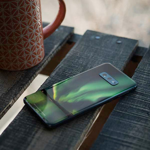 StockTrek Aurora Borealis Over Tjeldsundet in Norway Galaxy S10e Skin