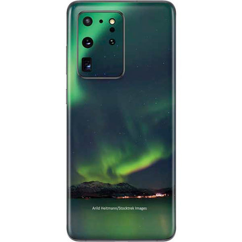 StockTrek Aurora Borealis Over Tjeldsundet in Norway Galaxy S20 Ultra 5G Skin