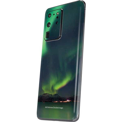 StockTrek Aurora Borealis Over Tjeldsundet in Norway Galaxy S20 Ultra 5G Skin