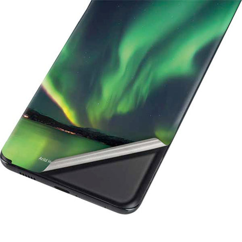 StockTrek Aurora Borealis Over Tjeldsundet in Norway Galaxy S21 5G Skin
