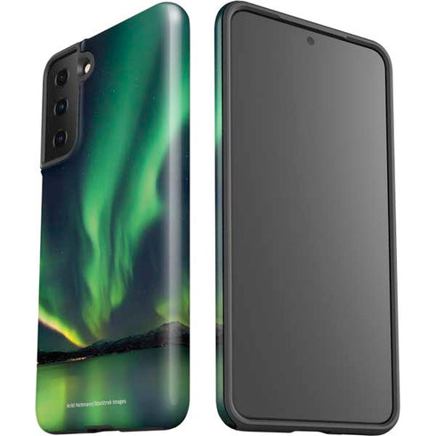 StockTrek Aurora Borealis Over Tjeldsundet in Norway Galaxy S21 FE Pro Case
