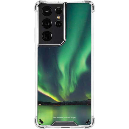StockTrek Aurora Borealis Over Tjeldsundet in Norway Galaxy S21 Ultra 5G Clear Case