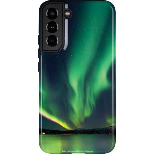 StockTrek Aurora Borealis Over Tjeldsundet in Norway Galaxy S22 Plus Pro Case