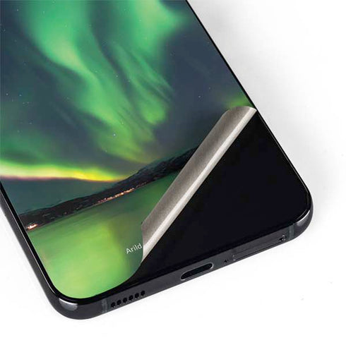 StockTrek Aurora Borealis Over Tjeldsundet in Norway Galaxy S22 Skin