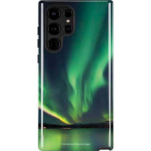 StockTrek Aurora Borealis Over Tjeldsundet in Norway Galaxy S22 Ultra Pro Case