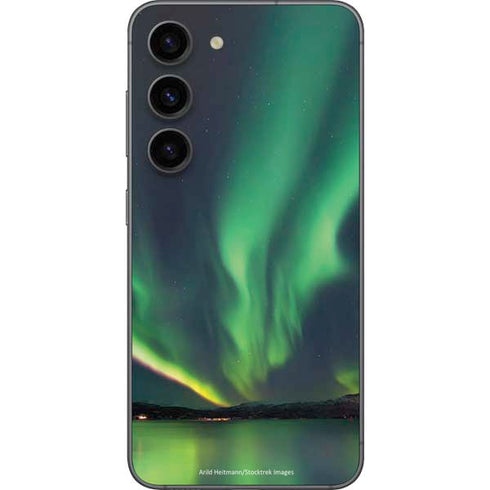 StockTrek Aurora Borealis Over Tjeldsundet in Norway Galaxy S23 Skin