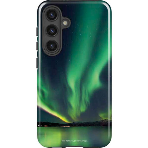 StockTrek Aurora Borealis Over Tjeldsundet in Norway Galaxy S25 Impact Case