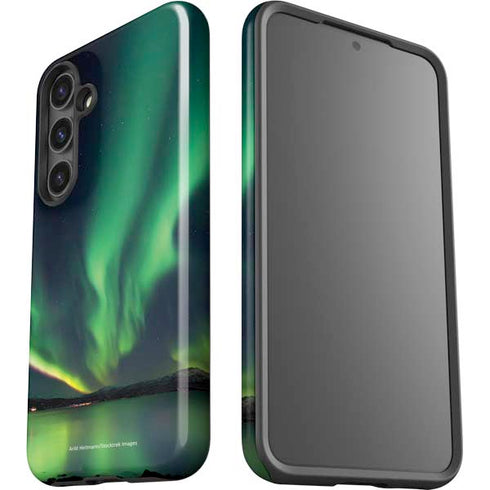 StockTrek Aurora Borealis Over Tjeldsundet in Norway Galaxy S25 Impact Case