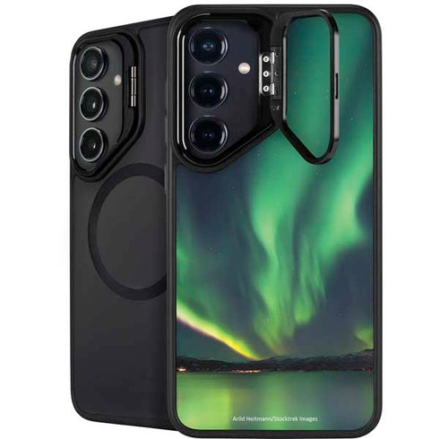 StockTrek Aurora Borealis Over Tjeldsundet in Norway Galaxy S24 Plus Kickstand Case