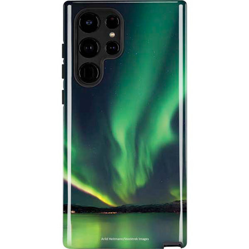StockTrek Aurora Borealis Over Tjeldsundet in Norway Galaxy Cases