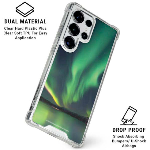 StockTrek Aurora Borealis Over Tjeldsundet in Norway Galaxy S25 Ultra Clear Case