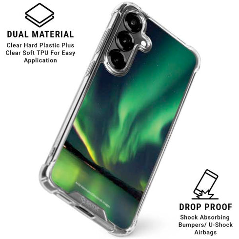 StockTrek Aurora Borealis Over Tjeldsundet in Norway Galaxy S26 Plus Clear Case
