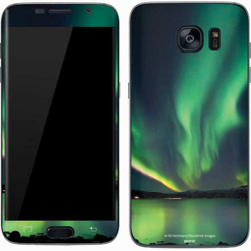 StockTrek Aurora Borealis Over Tjeldsundet in Norway Galaxy S7 Skin