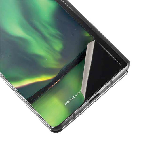 StockTrek Aurora Borealis Over Tjeldsundet in Norway Galaxy Z Fold2 5G Skin