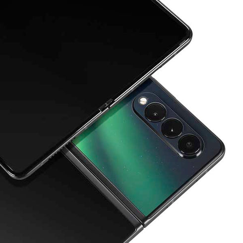 StockTrek Aurora Borealis Over Tjeldsundet in Norway Galaxy Z Fold3 5G Skin