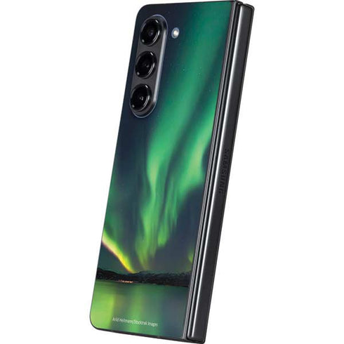 StockTrek Aurora Borealis Over Tjeldsundet in Norway Galaxy Z Fold5 5G Skin