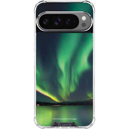 StockTrek Aurora Borealis Over Tjeldsundet in Norway Google Pixel 10 Pro XL Clear Case