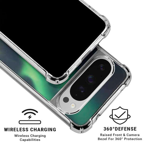 StockTrek Aurora Borealis Over Tjeldsundet in Norway Google Pixel 10 Pro XL Clear Case