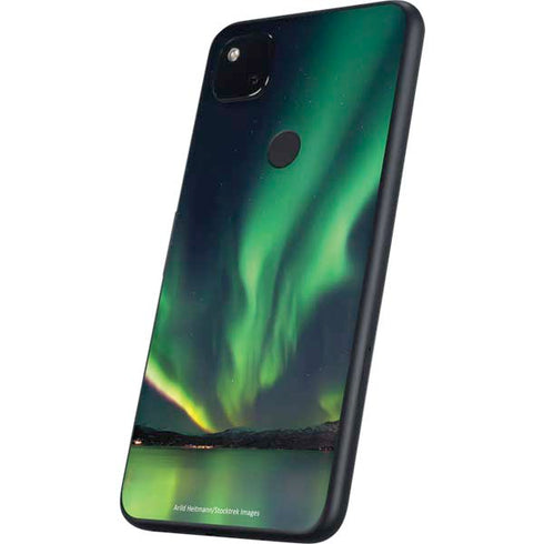 StockTrek Aurora Borealis Over Tjeldsundet in Norway Google Pixel 4a Skin