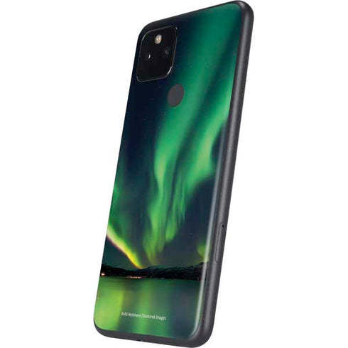 StockTrek Aurora Borealis Over Tjeldsundet in Norway Google Pixel 5a Skin