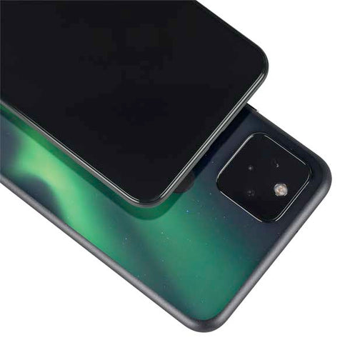 StockTrek Aurora Borealis Over Tjeldsundet in Norway Google Pixel 5a Skin