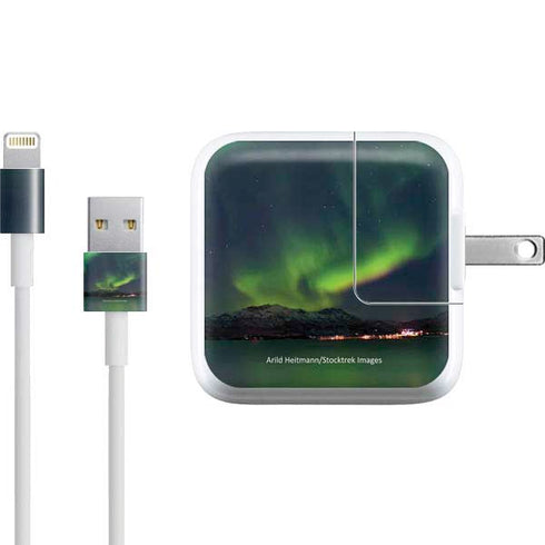 StockTrek Aurora Borealis Over Tjeldsundet in Norway iPad Charger (10W USB) Skin