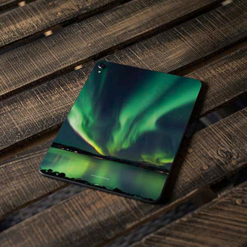 StockTrek Aurora Borealis Over Tjeldsundet in Norway Apple iPad Pro Skin