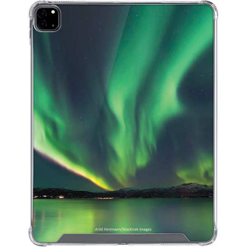 StockTrek Aurora Borealis Over Tjeldsundet in Norway iPad Pro 12.9in (2020) Clear Case