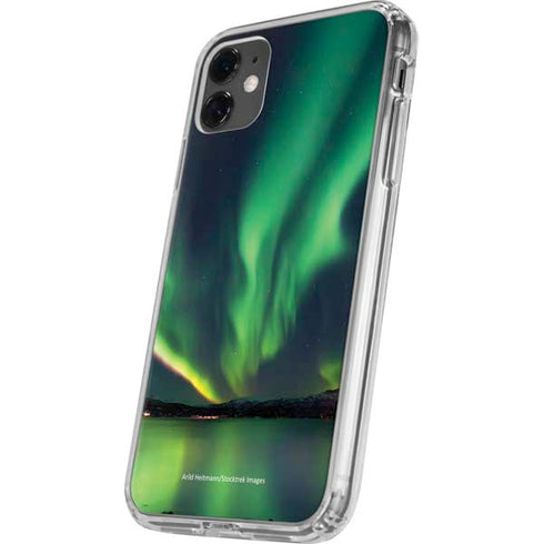 StockTrek Aurora Borealis Over Tjeldsundet in Norway iPhone 11 Clear Case