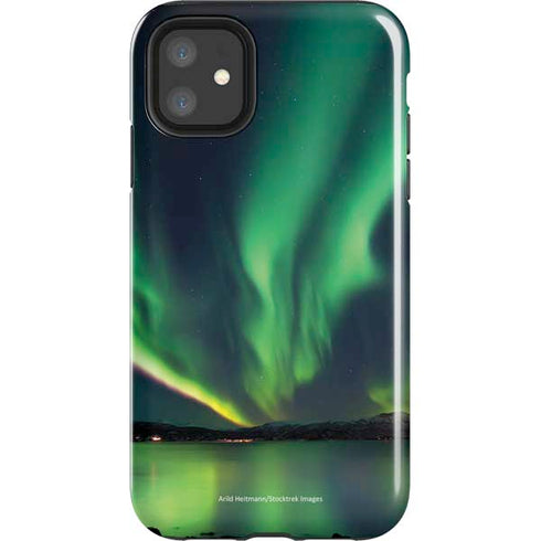 StockTrek Aurora Borealis Over Tjeldsundet in Norway iPhone 11 Impact Case