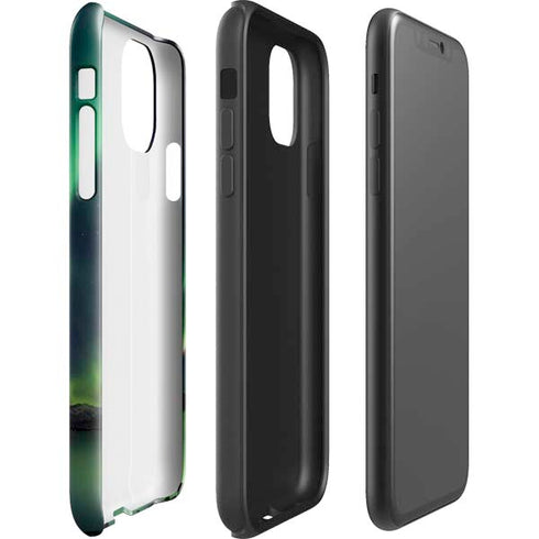 StockTrek Aurora Borealis Over Tjeldsundet in Norway iPhone 11 Pro Max Impact Case
